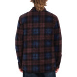 VOLCOM BOWERED FLEECE SHIRT MERLOT - Image 2