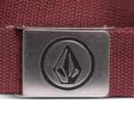 VOLCOM CIRCLE WEB BELT MERLOT - Εικόνα 3