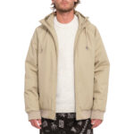 VOLCOM HERNAN 10K JACKET KHAKI - Image 4