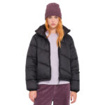 VOLCOM STONE SENSE PUFF REVERSIBLE JACKET BLACK - Image 2