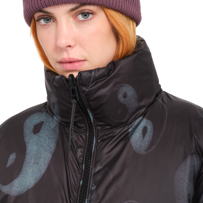 VOLCOM STONE SENSE PUFF REVERSIBLE JACKET BLACK - Image 4