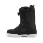 DC PHASE BOA SNOWBOARD BOOTS BLACK WHITE - Image 3