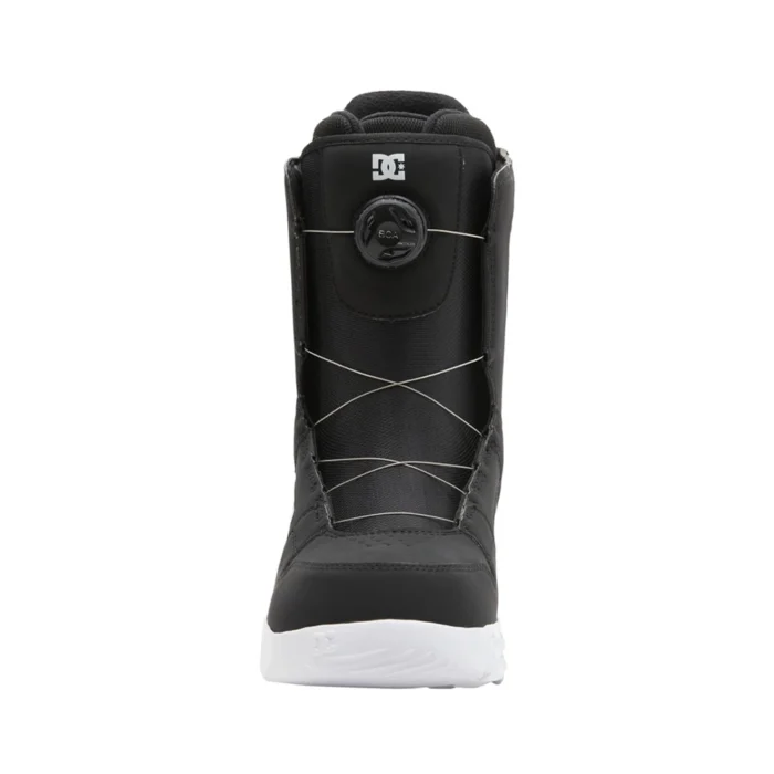 DC PHASE BOA SNOWBOARD BOOTS BLACK WHITE - Image 4