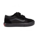 VANS JUNIOR OLD SKOOL V SHOES BLACK BLACK