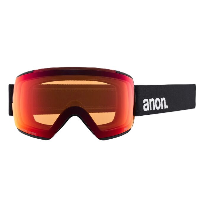 ANON M5 FLAT TORIC MFI SNOW GOGGLES BLACK PERCEIVE SUNNY RED PERCEIVE CLOUDY BURST - Image 3
