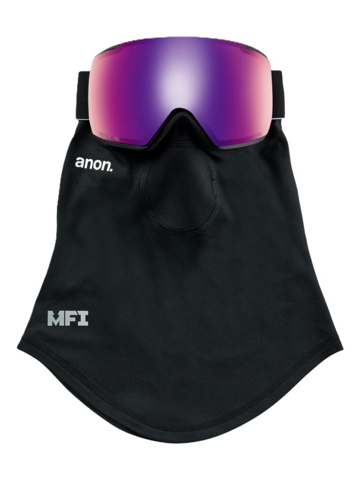 ANON M5 FLAT TORIC MFI SNOW GOGGLES BLACK PERCEIVE SUNNY RED PERCEIVE CLOUDY BURST - Image 2