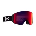 ANON SYNC SNOW GOGGLES BLACK PERCEIVE SUNNY RED BONUS LENS PERCEIVE CLOUDY BURST