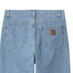 CARHARTT WIP AARON PANT BLUE STONE BLEACHED - Image 3