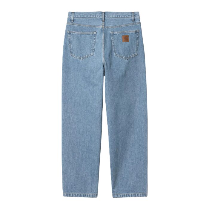 CARHARTT WIP AARON PANT BLUE STONE BLEACHED - Image 2
