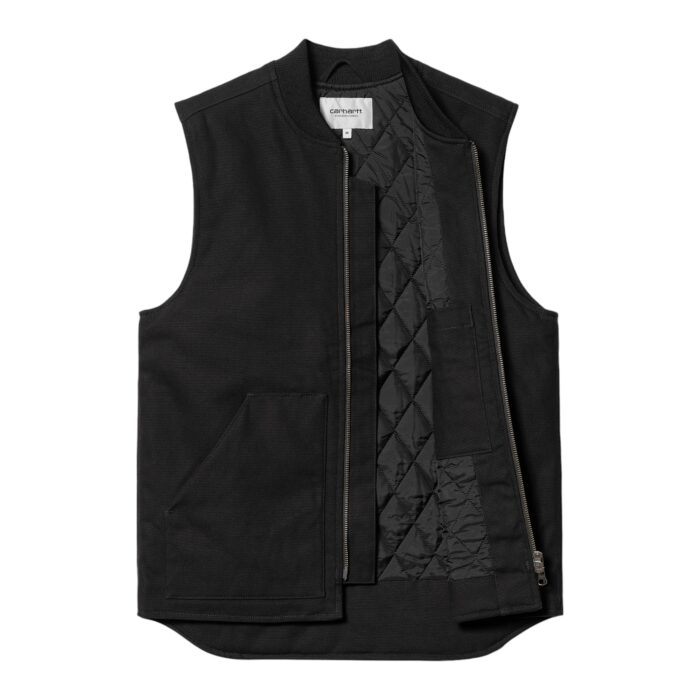 CARHARTT WIP CLASSIC VEST JACKET BLACK RIGID - Image 3