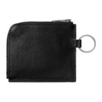 CARHARTT WIP DOUBLE VEGAS ZIP WALLET BLACK SILVER - Image 2