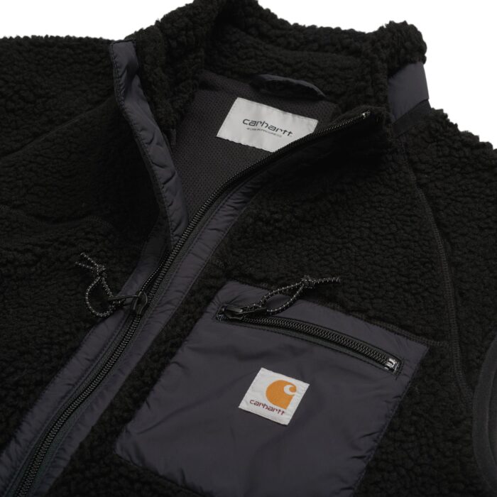 CARHARTT WIP PRENTIS VEST LINER BLACK BLACK - Image 3