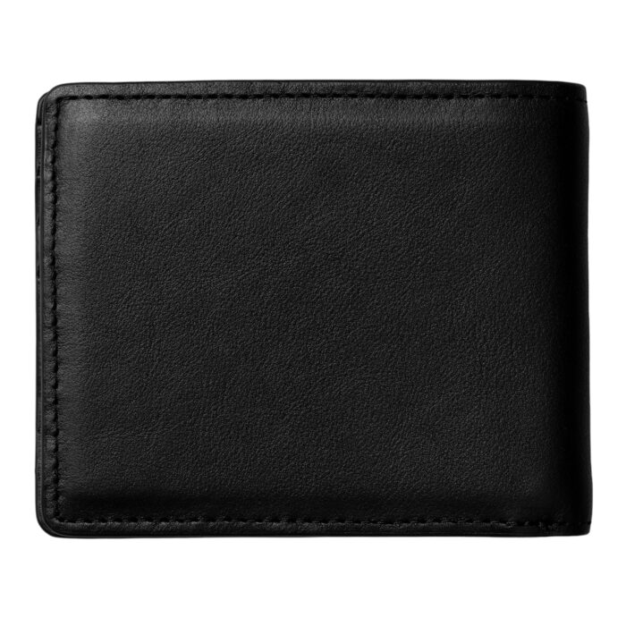 CARHARTT WIP VEGAS BILLFOLD WALLET BLACK SILVER - Image 2