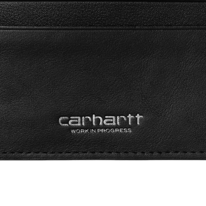CARHARTT WIP VEGAS CARDHOLDER BLACK SILVER - Image 3
