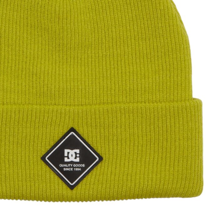 DC LABEL BEANIE APPLE GREEN - Image 3