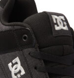 DC PURE SHOES BLACK WHITE BATTLESHIP - Image 5