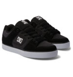 DC PURE SHOES BLACK WHITE BATTLESHIP - Image 7