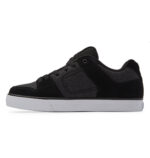 DC PURE SHOES BLACK WHITE BATTLESHIP - Image 8