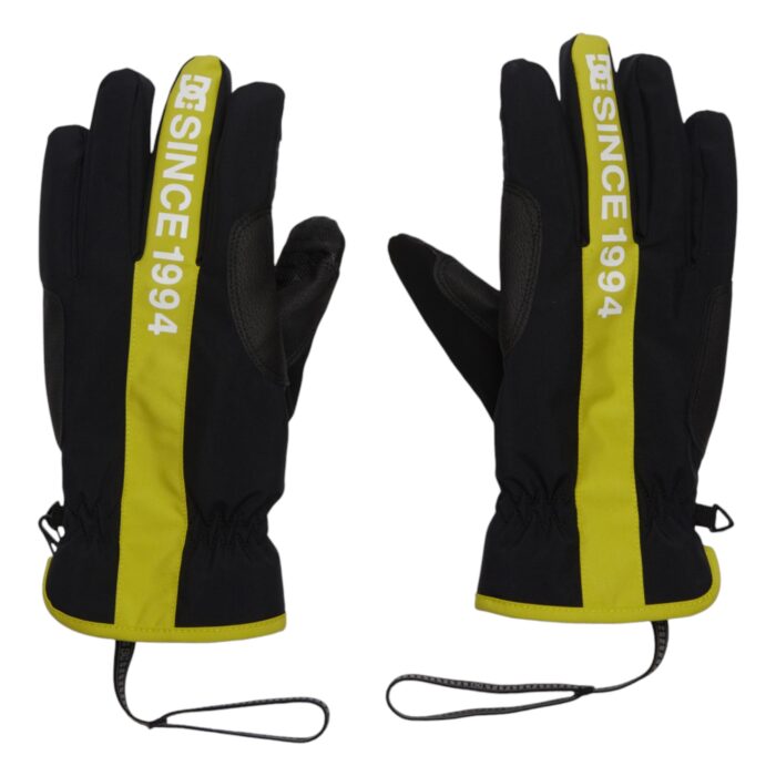DC SALUTE INSULATED SNOW GLOVES BLACK - Image 2
