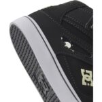 DC YOUTH PURE HIGH TOP SHOES LEATHER BLACK GLOW - Image 5