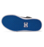 DC YOUTH PURE HIGH TOP SHOES WHITE GREY BLUE - Image 4
