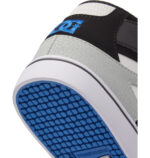 DC YOUTH PURE HIGH TOP SHOES WHITE GREY BLUE - Image 7