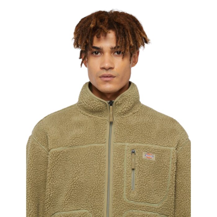 DICKIES MOUNT HOPE ZIP FLEECE IMPERIAL GREEN - Image 4