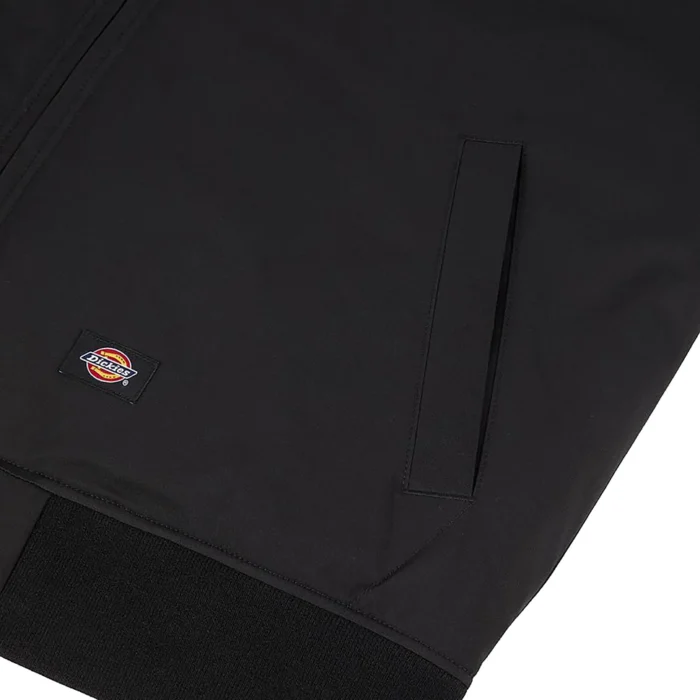 DICKIES PLAINS BOMBER JACKET BLACK - Image 3