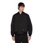 DICKIES PLAINS BOMBER JACKET BLACK