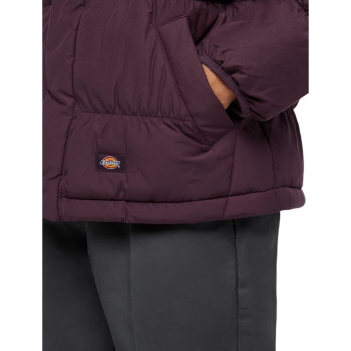 DICKIES SCOBEY PUFFER JACKET PLUM PERFECT - Image 5