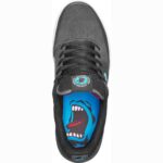 ETNIES X SANTA CRUZ MARANA SCREAM SHOES DARK GREY BLACK - Image 3