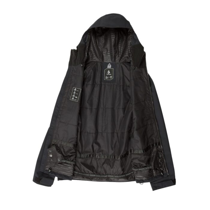 VOLCOM 2836 INSULATED SNOW JACKET BLACK - Image 3