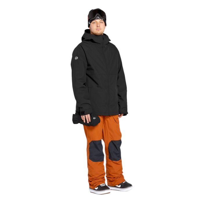 VOLCOM 2836 INSULATED SNOW JACKET BLACK - Image 6