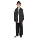 VOLCOM BOYS FREAZY LOOSE JEAN BLACK OUT - Image 3
