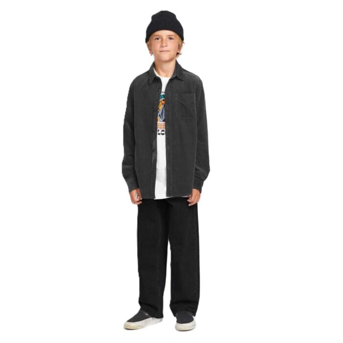 VOLCOM BOYS FREAZY LOOSE JEAN BLACK OUT - Image 3