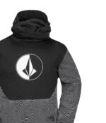 VOLCOM HYDRO RIDING HOODIE BLACK PRINT - Image 3