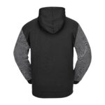 VOLCOM HYDRO RIDING HOODIE BLACK PRINT - Image 2