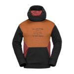 VOLCOM HYDRO RIDING HOODIE CARAMEL