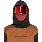 VOLCOM HYDRO RIDING HOODIE CARAMEL - Image 3