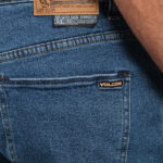 VOLCOM MODOWN DENIM WASHED BLUE - Image 4