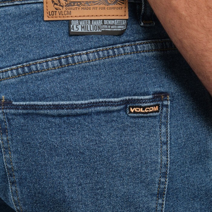 VOLCOM MODOWN DENIM WASHED BLUE - Image 4