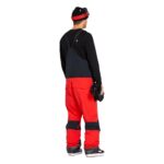 VOLCOM RAIN GORE-TEX BIB OVERALL SNOWBOARD PANT CRIMSON - Image 4