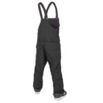 VOLCOM RAIN GORE-TEX BIB OVERALL SNOWBOARD PANT BLACK - Image 2