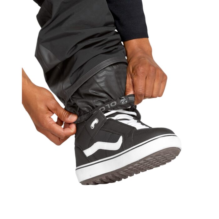 VOLCOM RAIN GORE-TEX BIB OVERALL SNOWBOARD PANT BLACK - Image 10