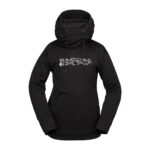 VOLCOM RIDING HYDRO WOMEN HOODIE BLACK