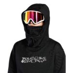 VOLCOM RIDING HYDRO WOMEN HOODIE BLACK - Image 3