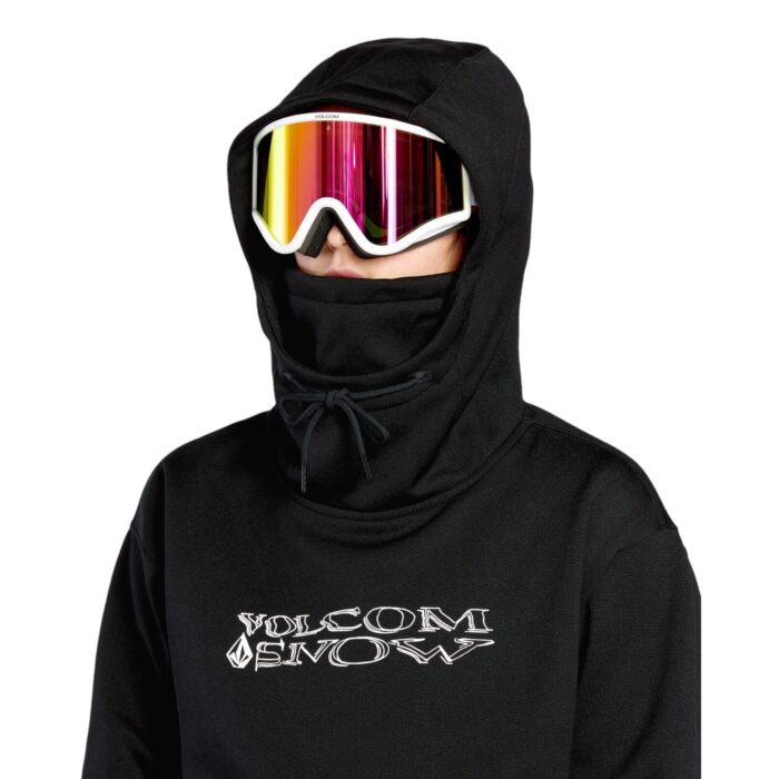 VOLCOM RIDING HYDRO WOMEN HOODIE BLACK - Image 3