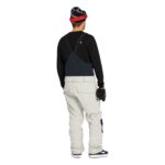VOLCOM ROAN BIB OVERALL SNOWBOARD PANT STONE - Image 4