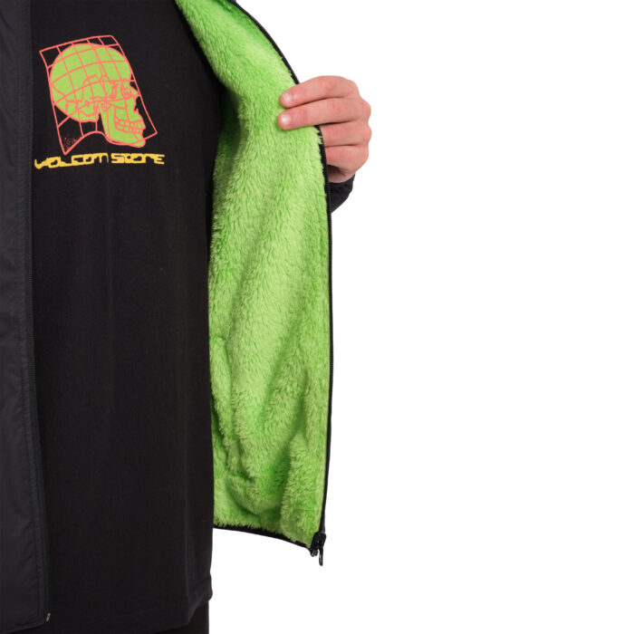 VOLCOM SIDESTONE REVERSIBLE JACKET BLACK - Image 3