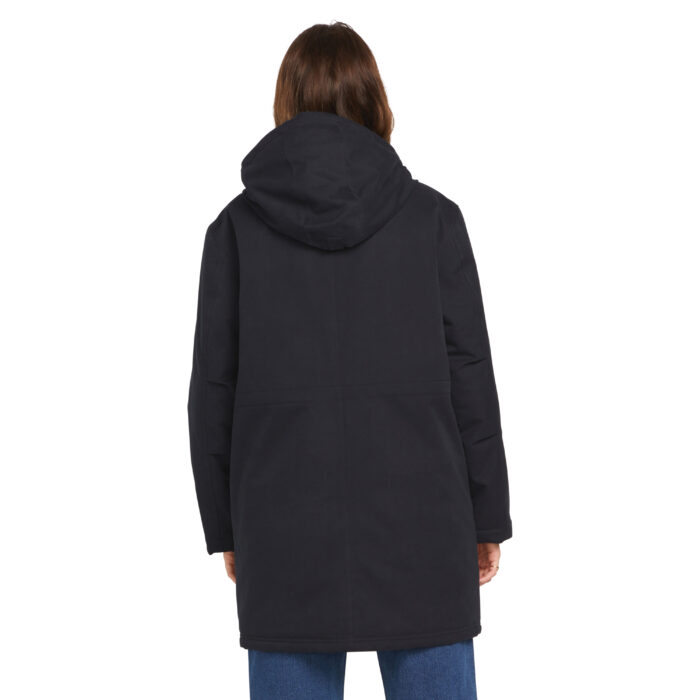 VOLCOM SOMESTONE 10K PARKA JACKET BLACK - Image 3